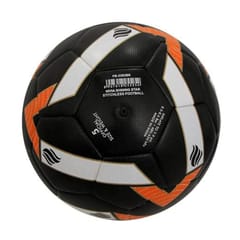 निविया शाइनिंग स्टार स्टिचीज़ फ़ुटबॉल, काला/सफ़ेद/नारंगी - आकार 5