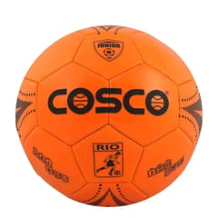 कॉस्को रियो किड्स फुटबॉल, आकार 3 (छोटे आकार का फुटबॉल) - नारंगी