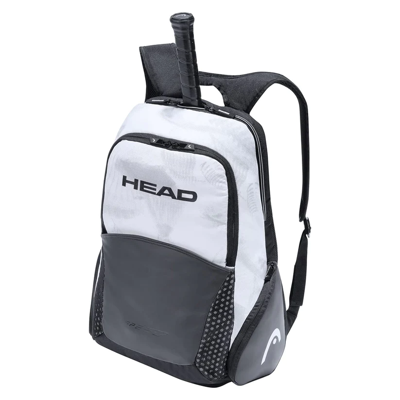 Head Djokovic Tennis Backpack With Shoe Pocket White White