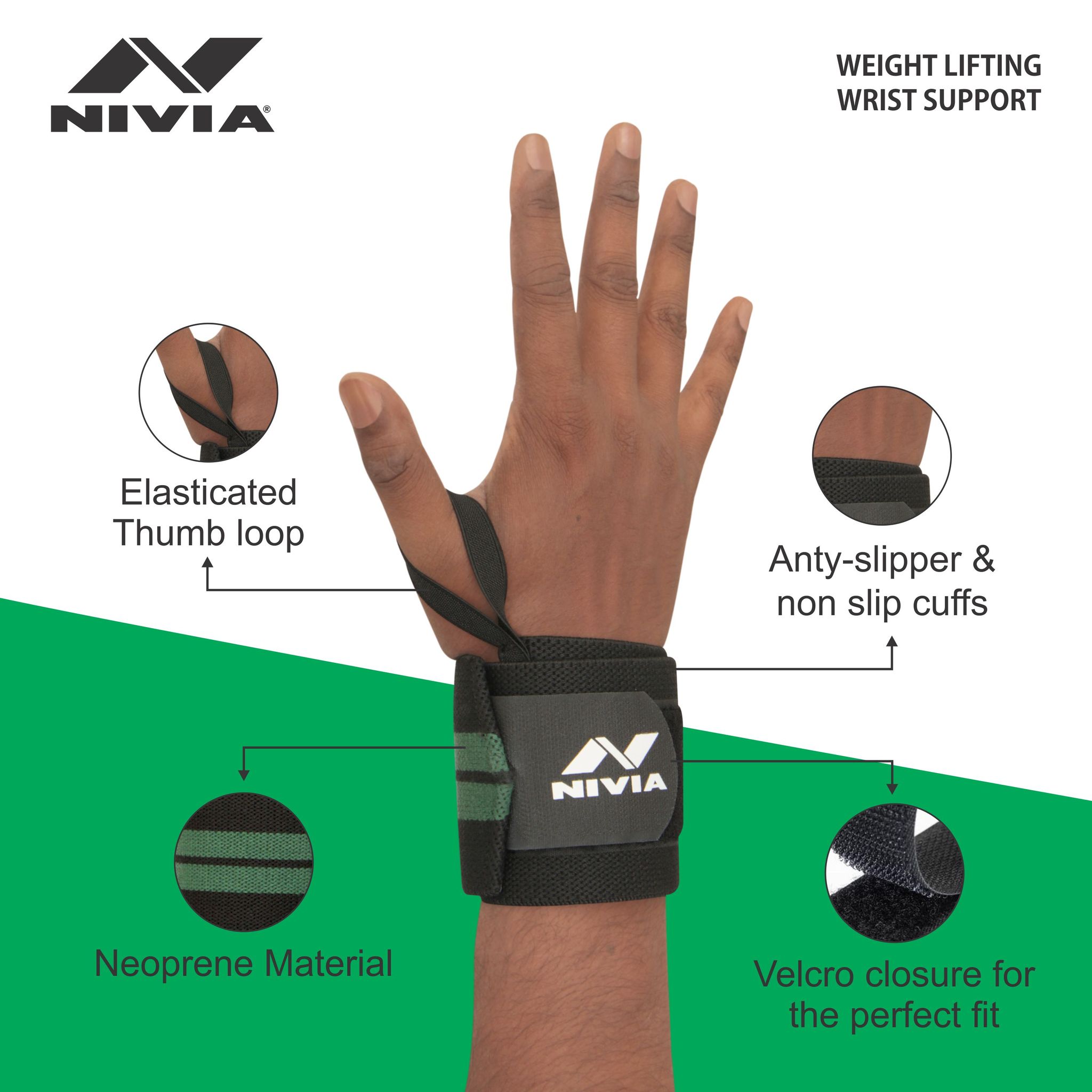 Nivia weight lifting online belt