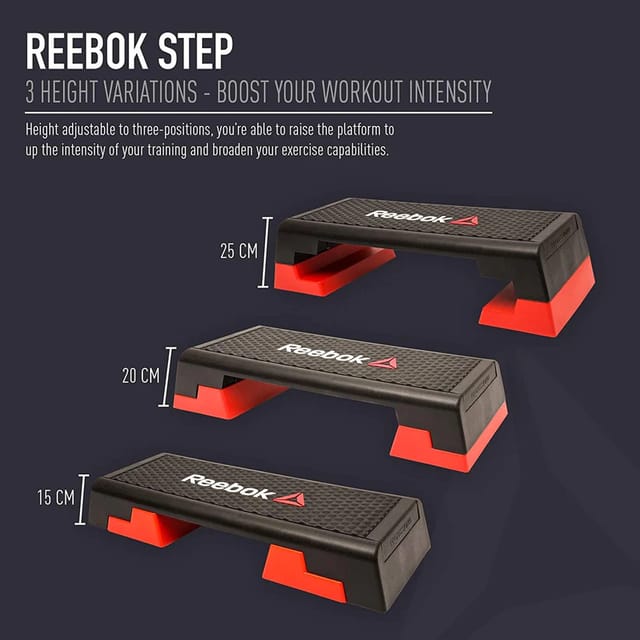 Reebok RSP 16150 Workout Step Black Red