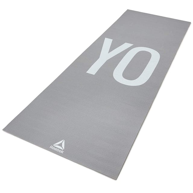 Reebok Double Sided Fitness Training Yoga Mat, 4 MM (Yoga)