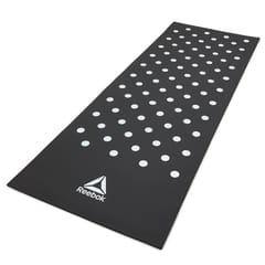 Reebok NBR Spots Unisex Training and Yoga Mat - 7 MM (Black)