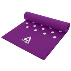 Reebok NBR Spots Unisex Training and Yoga Mat - 7 MM (Purple)