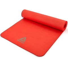 Reebok NBR Unisex Fitness Training and Yoga Mat - 7 MM (Red)