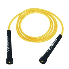 Cougar Jump Rope - Jump Rope for Gym and Home | Skipping Rope for Men, Women, Kids, Children, Weight Loss, Adults | Best Exercise Workout Fitness Accessory Speedy in Yellow Colour