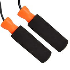 Cougar Jump Rope - Jump Rope for Gym and Home | Skipping Rope for Men, Women, Kids, Children, Weight Loss, Adults | Best Exercise Workout Fitness Accessory Orion in Orange Colour