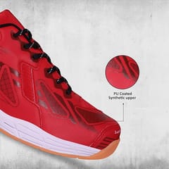 Nivia Appeal Badminton Shoes for Men Red Color