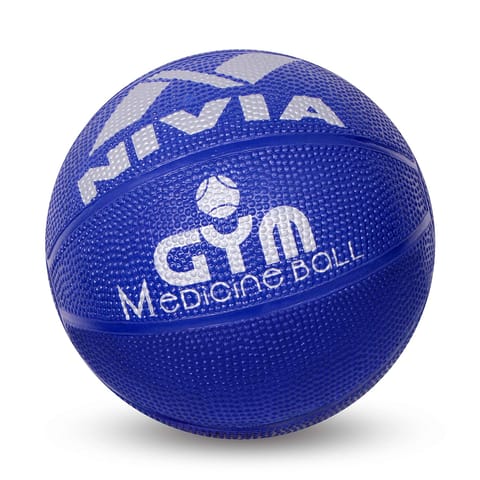 Nivia Hard Medicine Rubber Ball, Multicolors