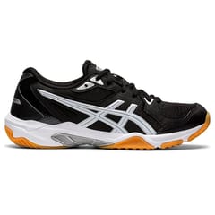 ASICS जेल रॉकेट 10 बॅडमिंटन शूज, काळा/राखाडी