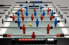 KD चॅम्पियन Foosball Table G-500 फुटबॉल सॉकर टेबल