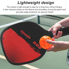 Kd Pickleball Paddles, Fiber Wood Surface Pickleball Paddles Set, 4 Pickleballs کے ساتھ 2 Paddles, Pickleball Bag, Pickleball Paddles for Men and Women, مختلف رنگ