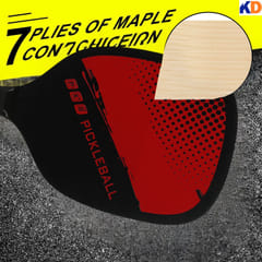 Kd Pickleball Paddles, Fiber Wood Surface Pickleball Paddles Set, 4 Pickleballs کے ساتھ 2 Paddles, Pickleball Bag, Pickleball Paddles for Men and Women, مختلف رنگ