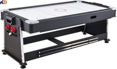 KD Sports 3 in 1 Game Room Table Pool Air Hockey TT Table & Dining Table