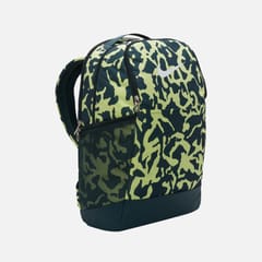 NIKE BAG Brasilia Backpack FB2826-328 (Medium, 24L) -Deep Jungle/Light Lemon Twist/White