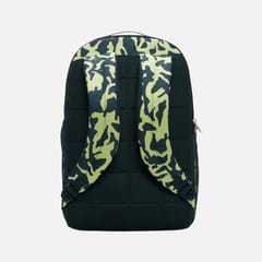 NIKE BAG Brasilia Backpack FB2826-328 (Medium, 24L) -Deep Jungle/Light Lemon Twist/White