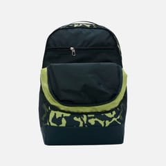 NIKE BAG Brasilia Backpack FB2826-328 (Medium, 24L) -Deep Jungle/Light Lemon Twist/White