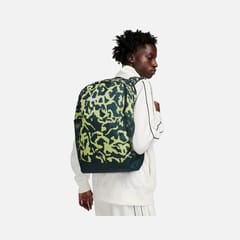 NIKE BAG Brasilia Backpack FB2826-328 (Medium, 24L) -Deep Jungle/Light Lemon Twist/White